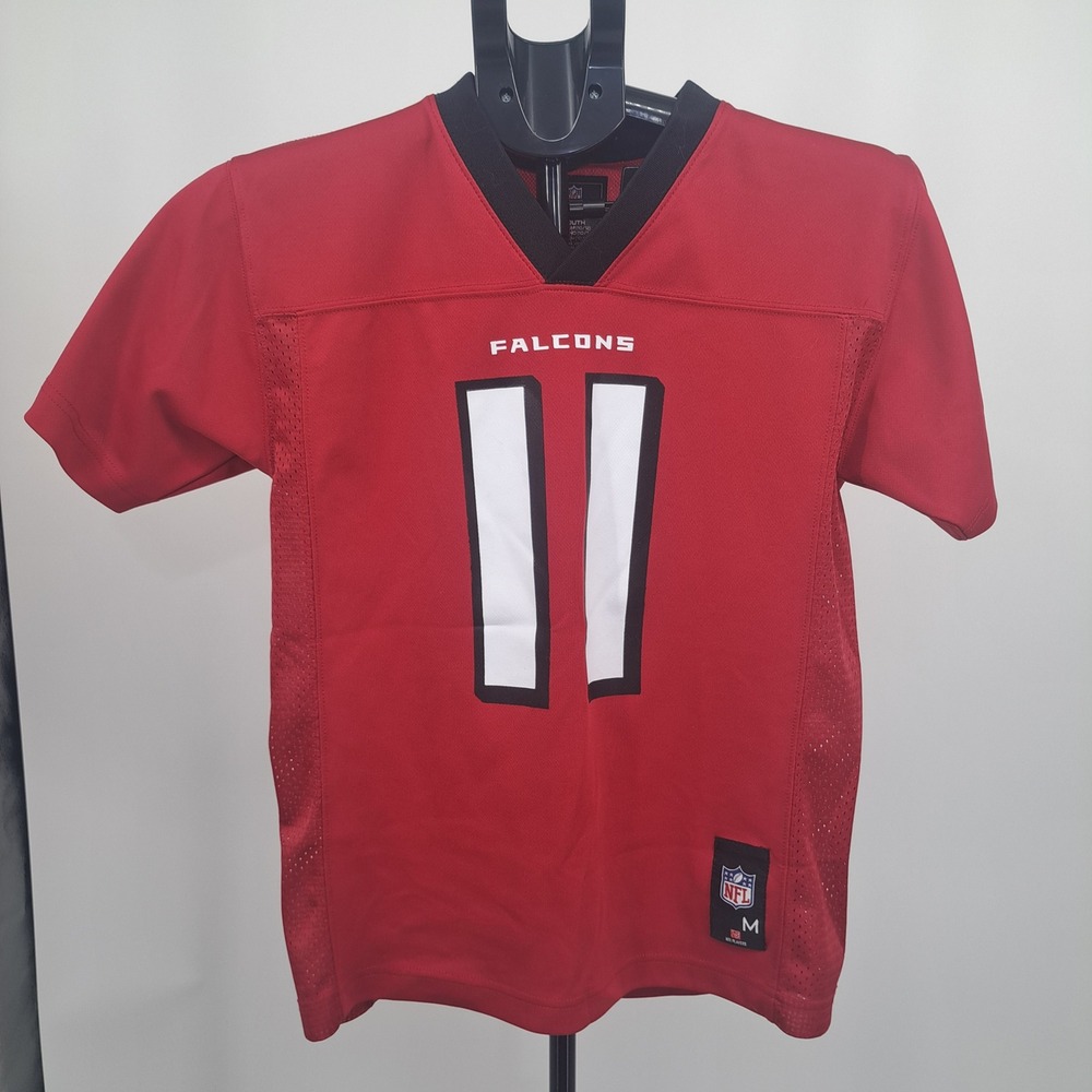 NFL Team Apparel Julio Jones Atlanta Falcons Youth Jersey Red Medium 10/12 Sport